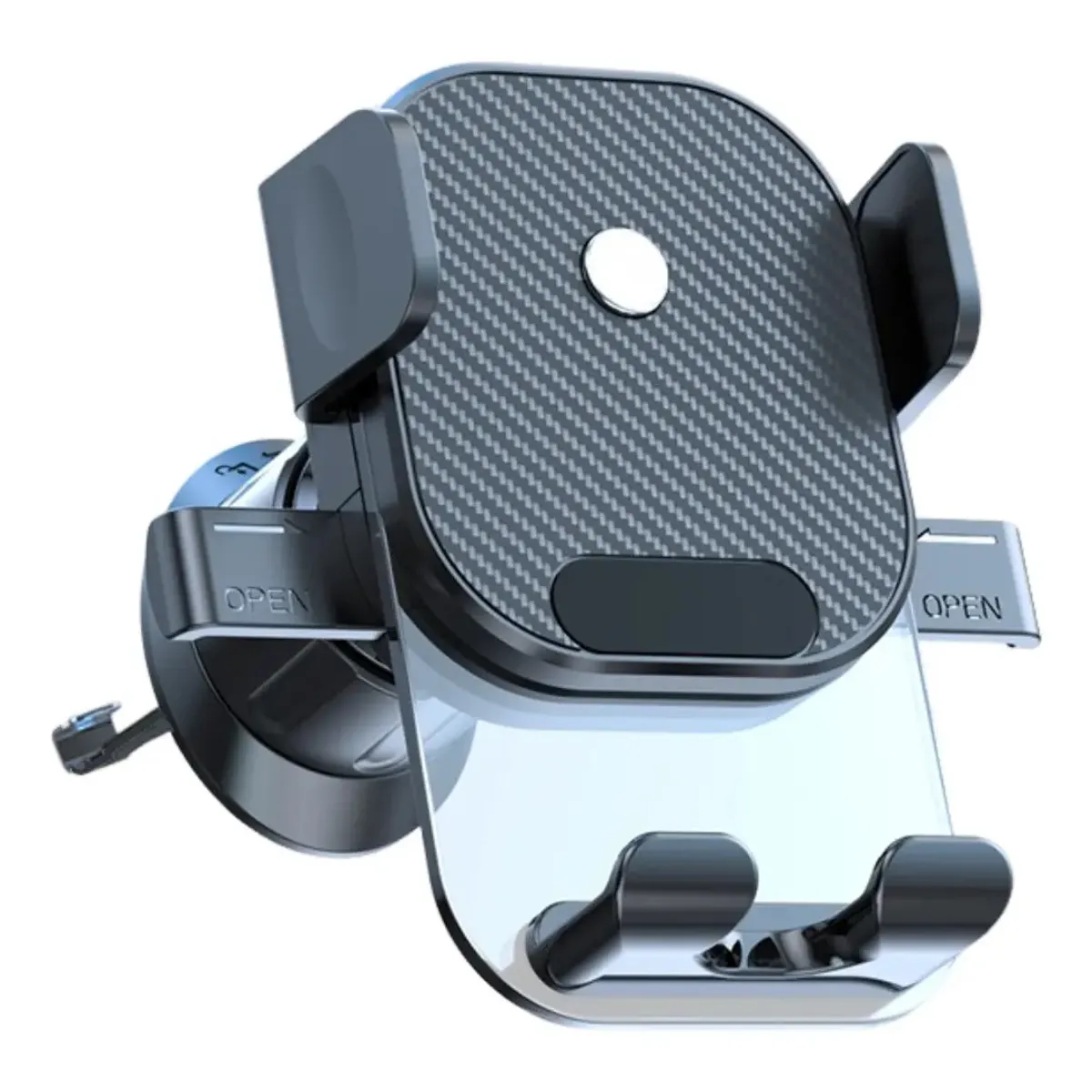 KUANGYE - Soporte Celular Auto Rejilla Aire Rotacion Universal 360