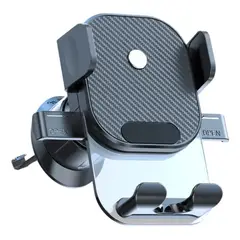 KUANGYE - Soporte Celular Auto Rejilla Aire Rotacion Universal 360