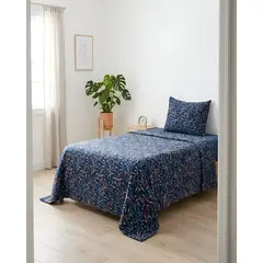 GENERICO - Juego De Sabanas Termicas Para Invierno 1 Plaza Premium