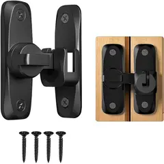 KUANGYE - Cerraduras Para Puertas De Granero De 90 Y 180 Grados
