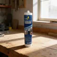FULLSELLO - Silicona Acetica Aluminio 300 Ml.