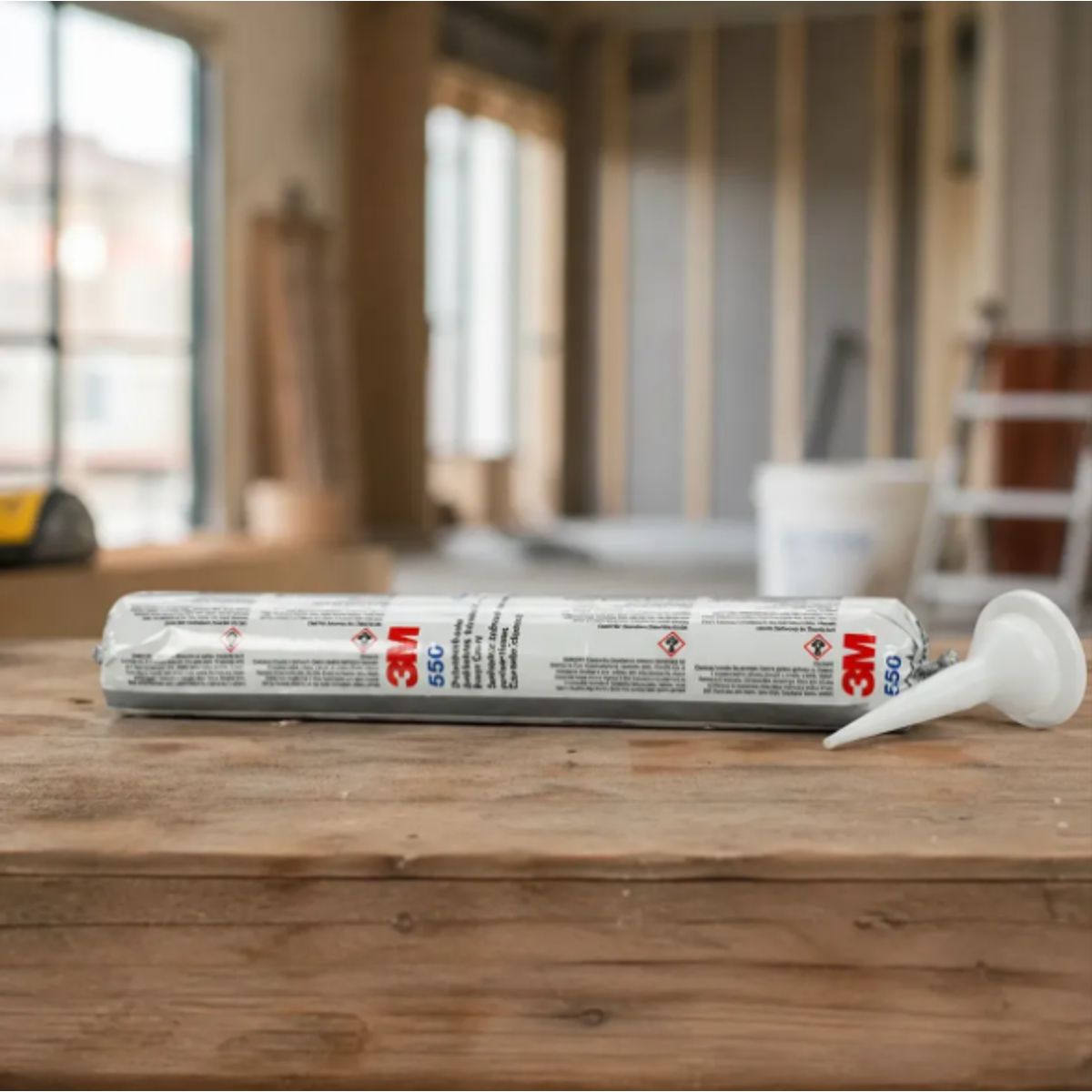 3M - Sellador De Poliuretano Gris 600 Ml. 3m 550