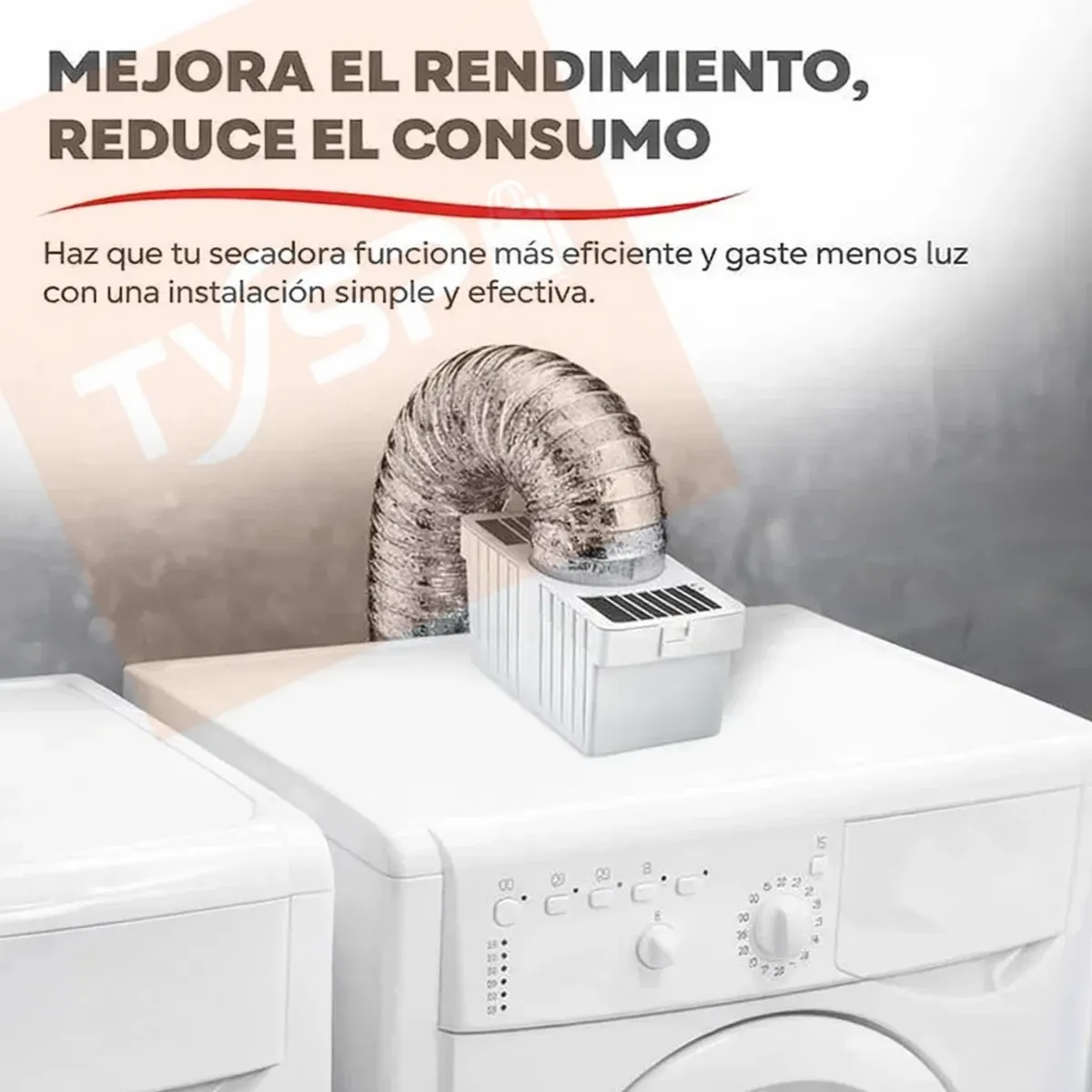KUANGYE - Ducto Trampa Pelusa Secadora Universal Con Adaptador
