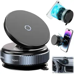 KUANGYE - Soporte Magnético 360° Para Celular Auto Compatible Con Iphone Android Full