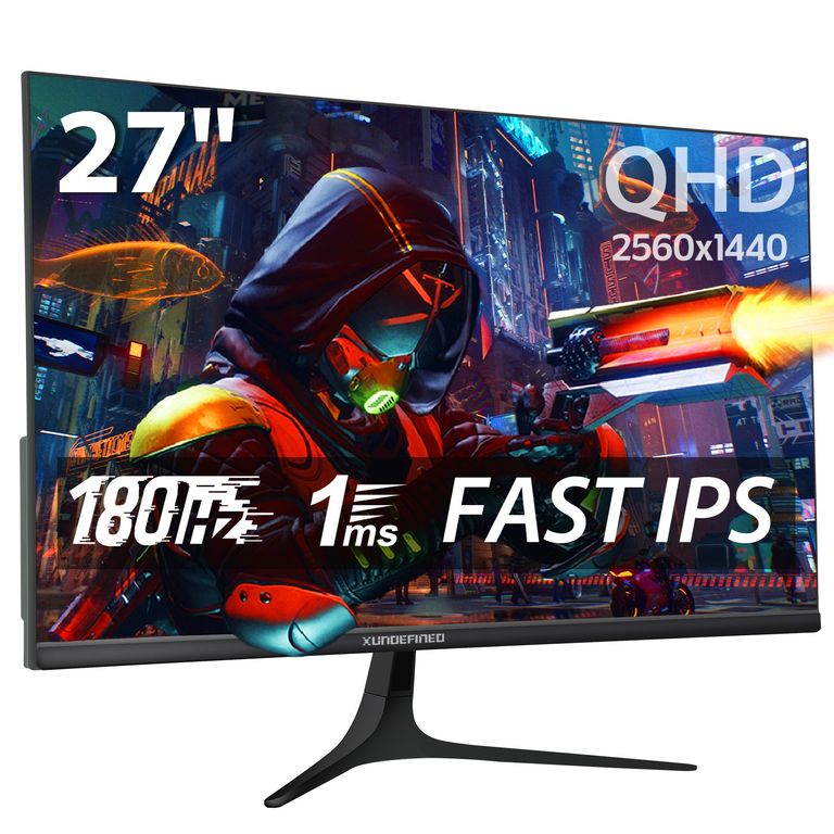 Monitor Gamer X27QH 27 Qhd 2k 180hz 1ms Bocina Compatible con Xbox/PS5/Switch FreeSync & G-Sync Color Negro