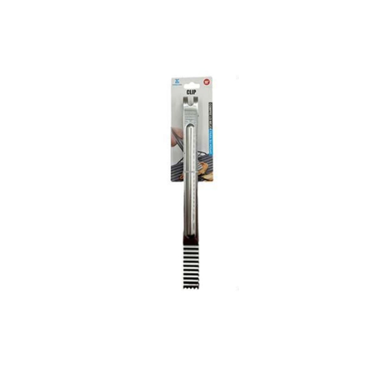 GENERICO - Pinza Clip 25cm Acero Inoxidable 12 Unid