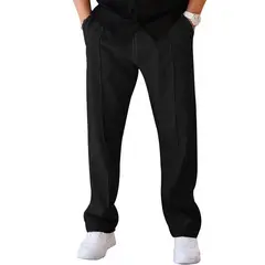 TIOZONEY - Pantalón Hombre - Negro