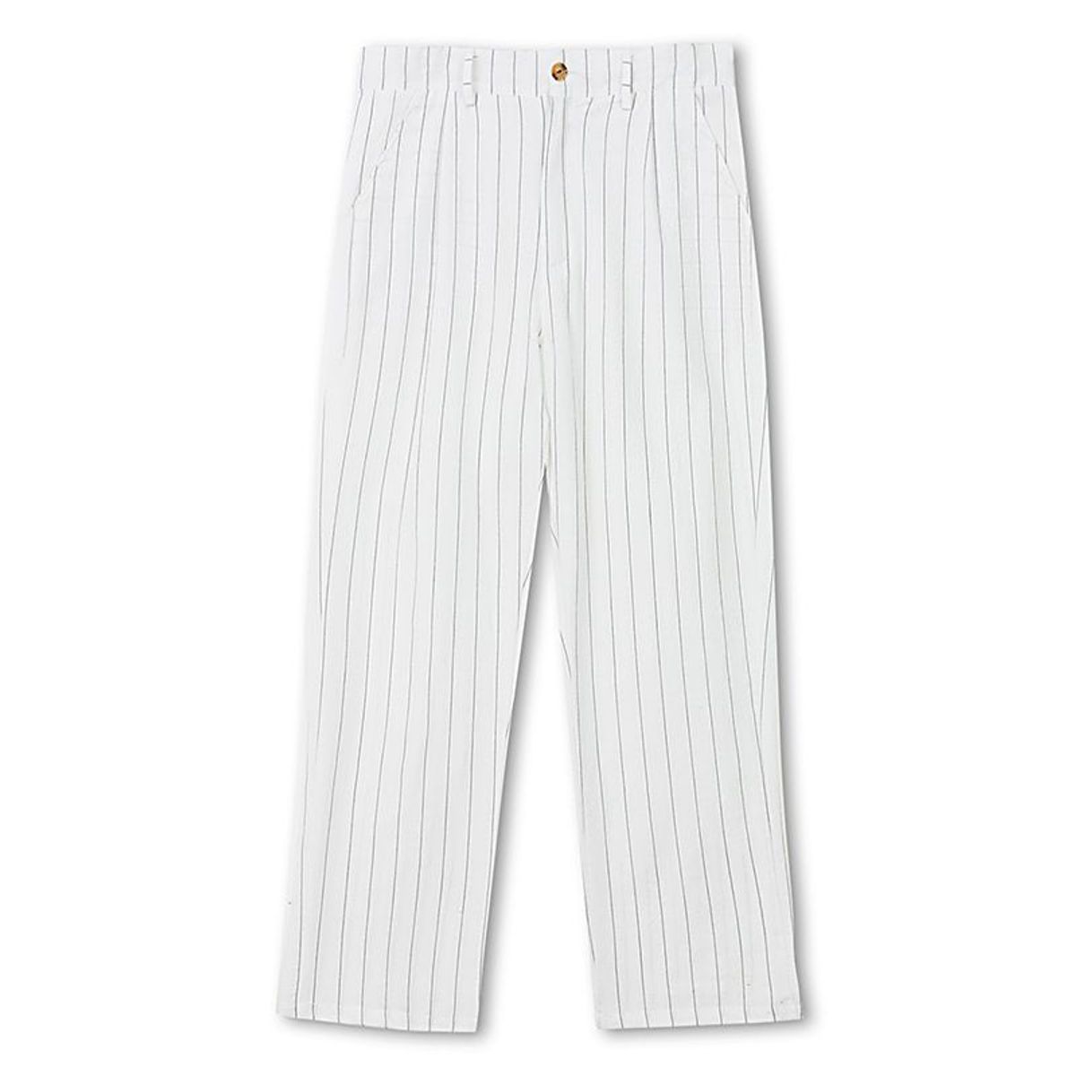 TIOZONEY - Pantalón Hombre - Blanco