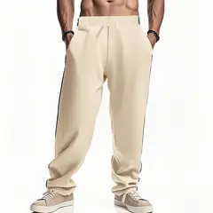 TIOZONEY - Pantalón Hombre - Verde