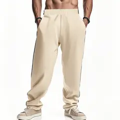TIOZONEY - Pantalón Hombre - Verde