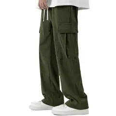 TIOZONEY - Pantalón Hombre - Verde