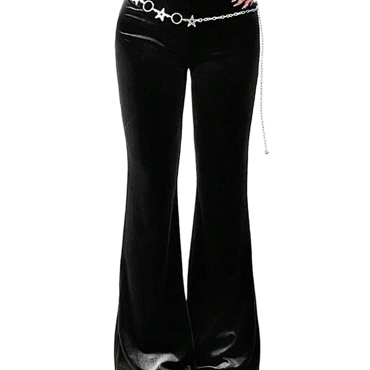 TIOZONEY - Pantalón Mujer - Negro