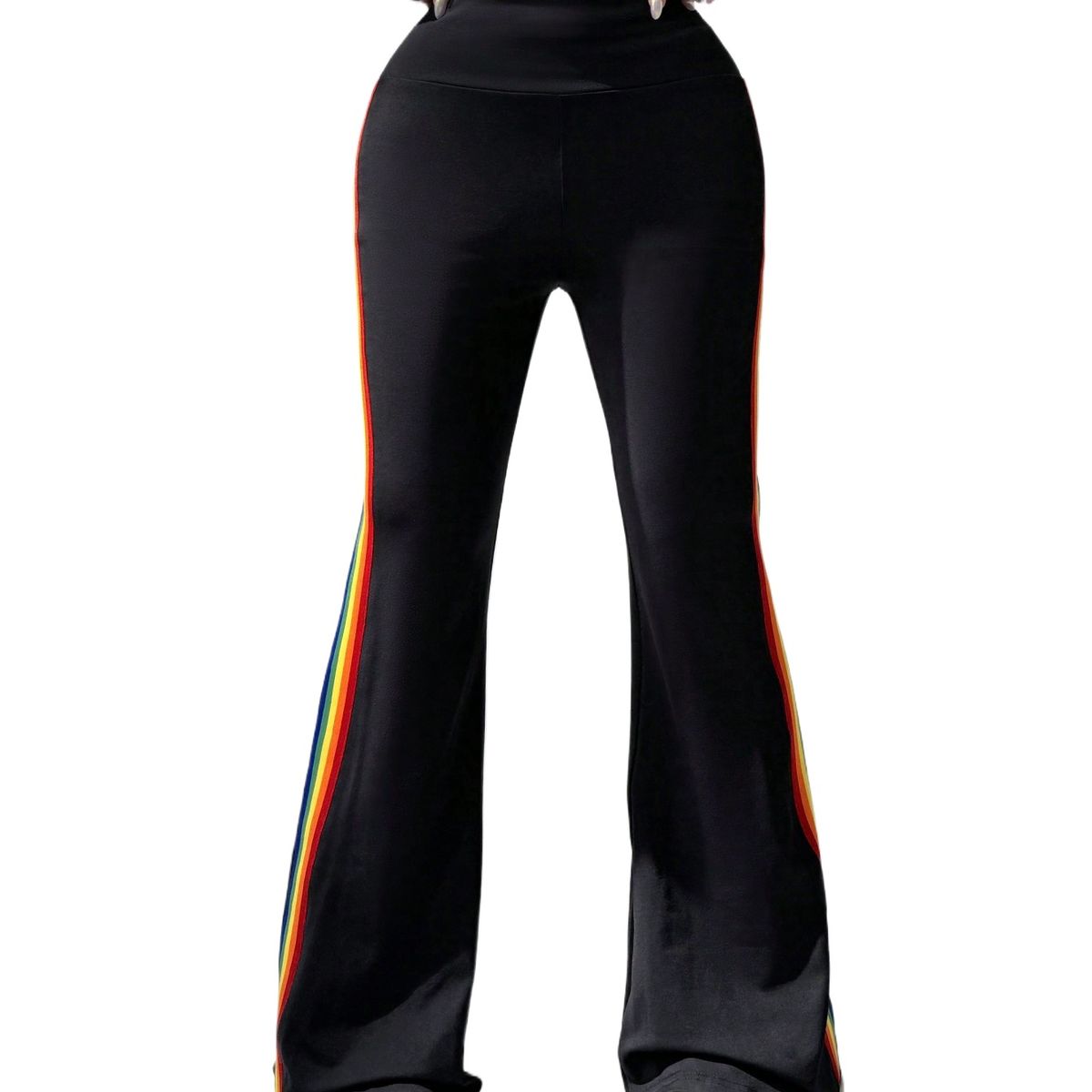 TIOZONEY - Pantalón Mujer - Negro