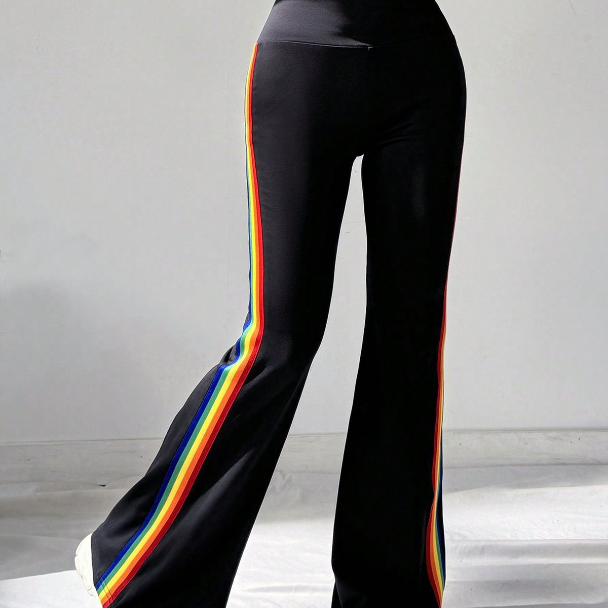 TIOZONEY - Pantalón Mujer - Negro
