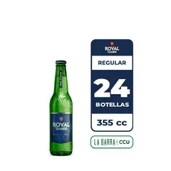 ROYAL GUARD - 24x Cerveza 5.0° Botella 355cc