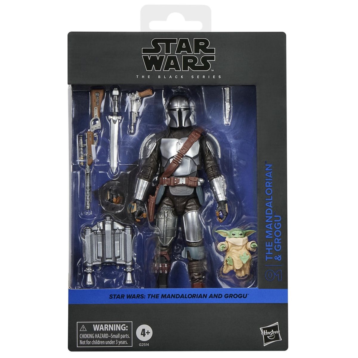 STAR WARS - Figura de Acción Star Wars The Black Series El Mandaloriano y Grogu