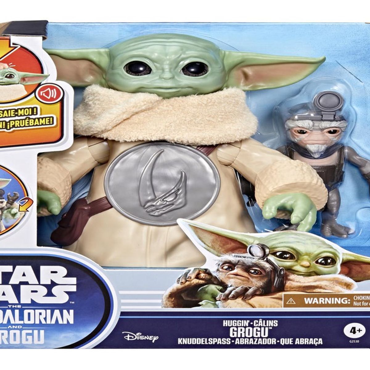 STAR WARS - Figura de Acción Star Wars Grogu abrazador