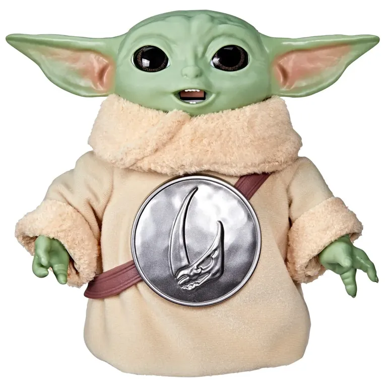 Figura de Acción Grogu merendando