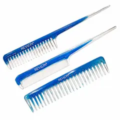 REVLON - Peines Set 3 Unidades Cola + Desenredante - SC