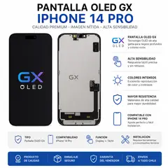 OEM - Pantalla Compatible con Iphone 14 Pro Oled GX Calidad Premium