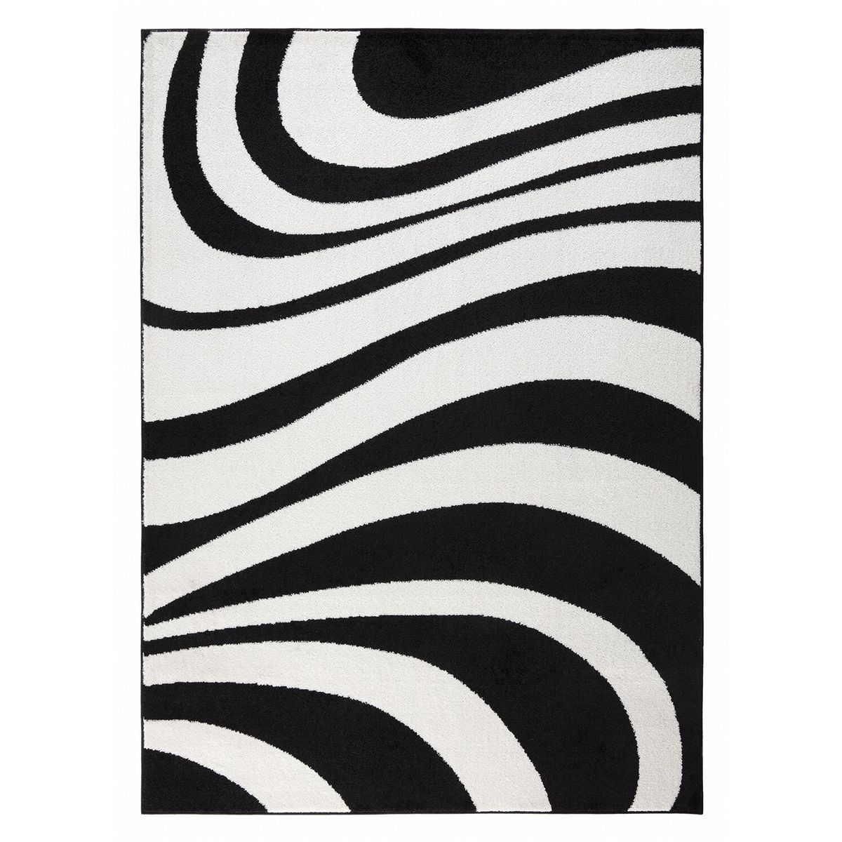 MODA ALFOMBRAS - Alfombra Amigo Negra 120 X 180 Cm