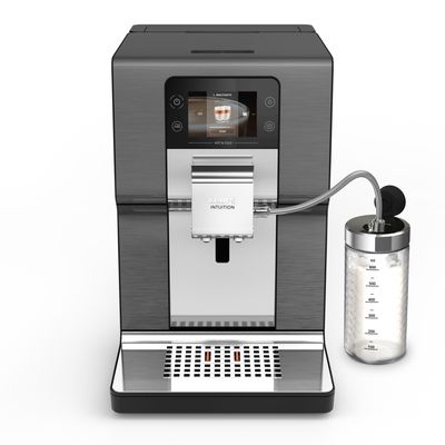 Krups Cafetera Espresso Intuition Hot & Cold Titanium Touch
