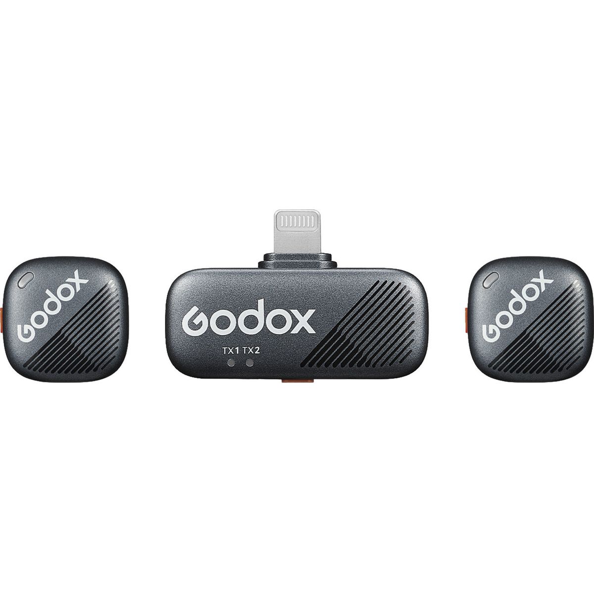 GODOX - Godox Cube-SL Kit 2 Micrófono Inalámbrico Doble Con Conector lightning