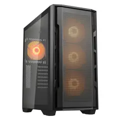 COUGAR - Gabinete - Uniface RGB - SFuente - E-ATX - Negro