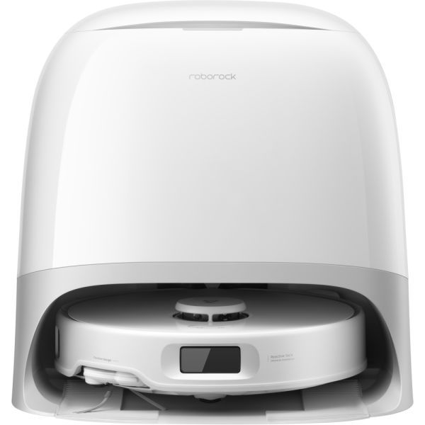 JONR Aspiradora Inteligente Roborock Qrevo Curv 5A1 18500 Pa 220v – Blanco