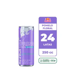 RED BULL - 24x Bebida Energética Pomelo Floral 250cc