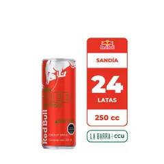 RED BULL - 24x Bebida Energética Sandía 250cc