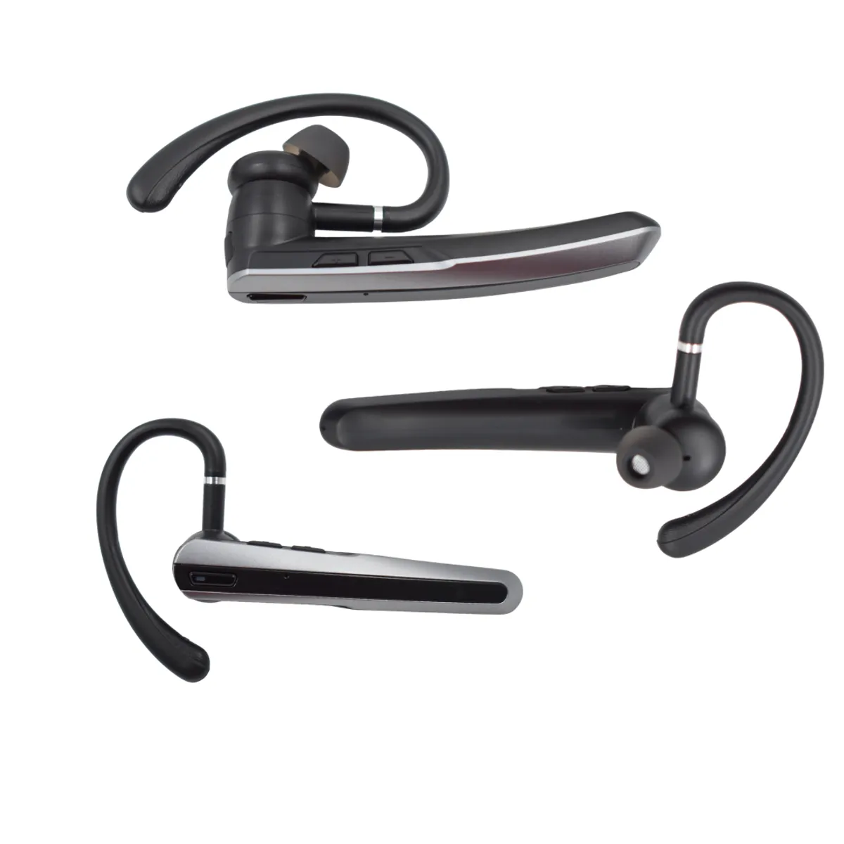 GENERICO - Auricular Bluetooth Manos Libres N19 Micrófono con Cancelación de Ruido para Conducir y Oficina