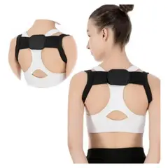 GENERICO - Corrector De Postura Soporte Ajustable Para Espalda Superior