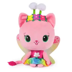 LA CASA DE GABBY - Peluche Oficial Gatita Hada con Luz Arcoíris