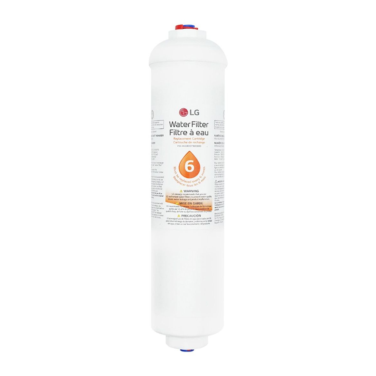 LG - Filtro de agua para refrigerador FSS-002 6 meses