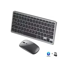 GENERICO - Kit Mouse Y Teclado Inalámbrico Bt Español Recargable