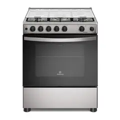 MADEMSA - Cocina a Gas 5 Platos Horno Vapor y Triple Llama FM5SSC Inox