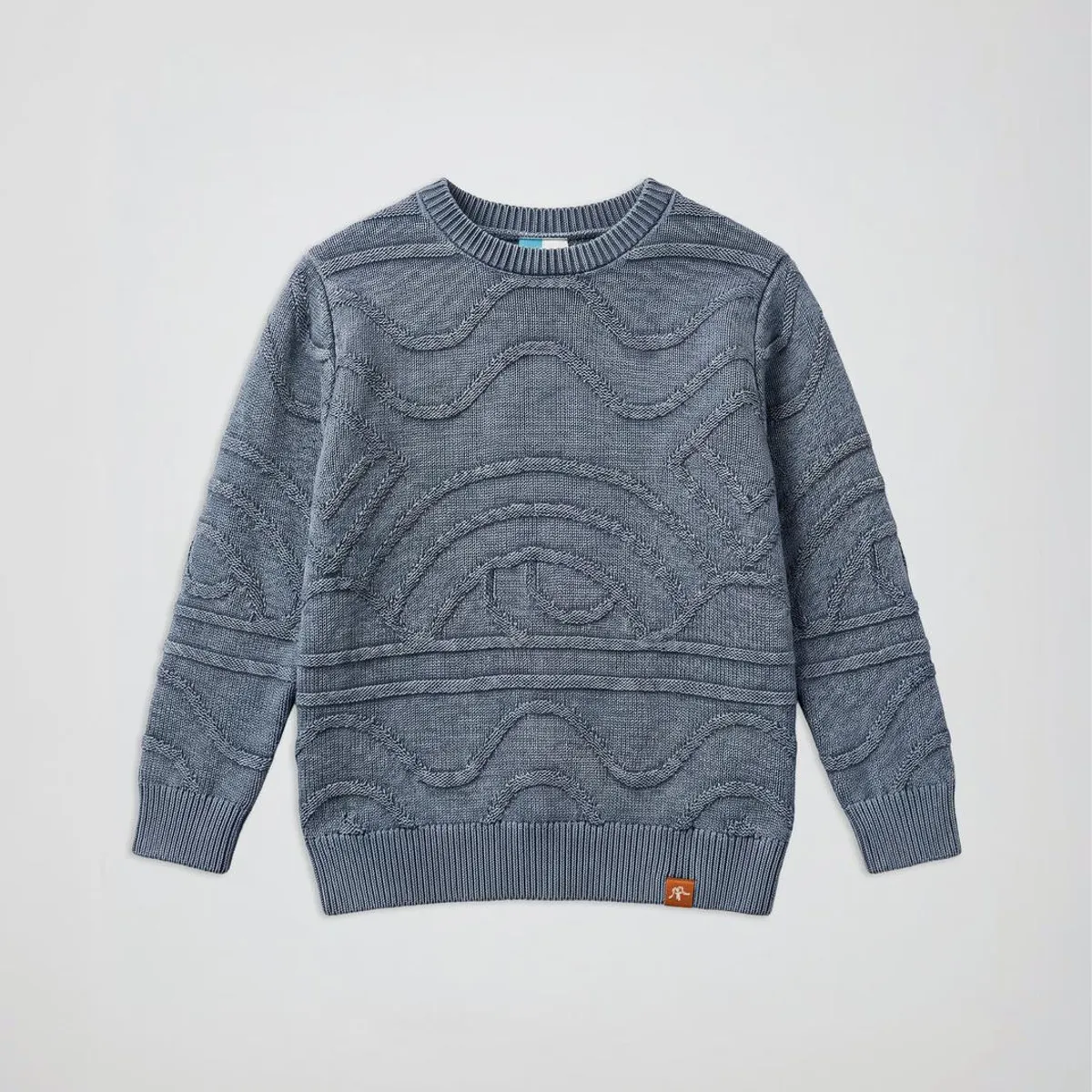 KAYA UNITE - Chaleco Tejido Cuello Redondo Jacquard Niños