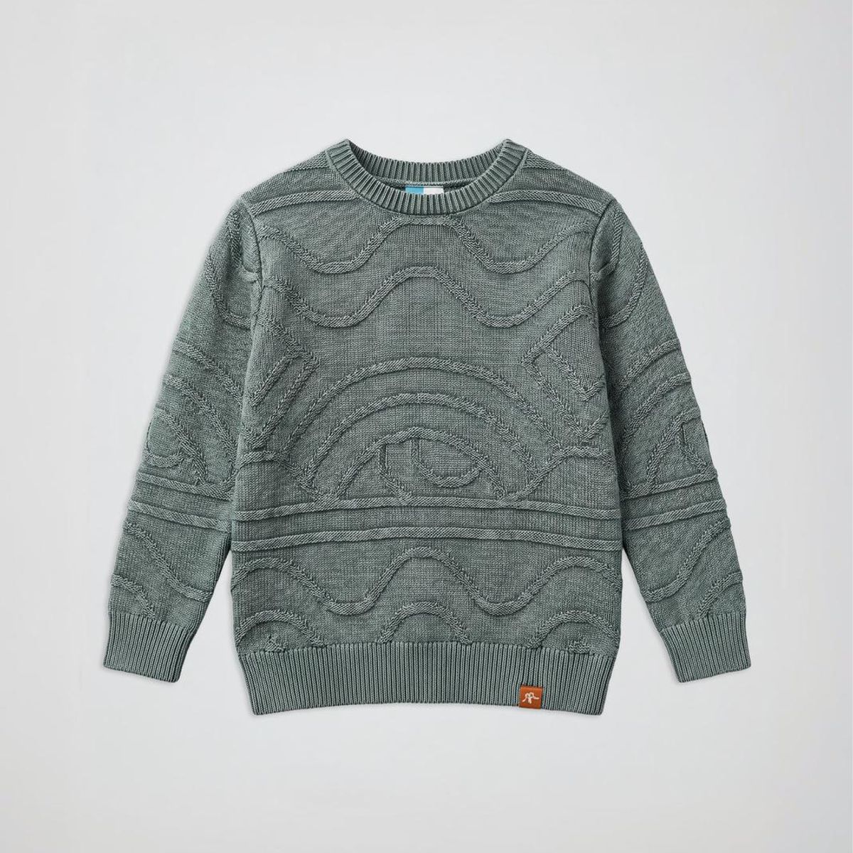 KAYA UNITE - Chaleco Tejido Cuello Redondo Jacquard Niños