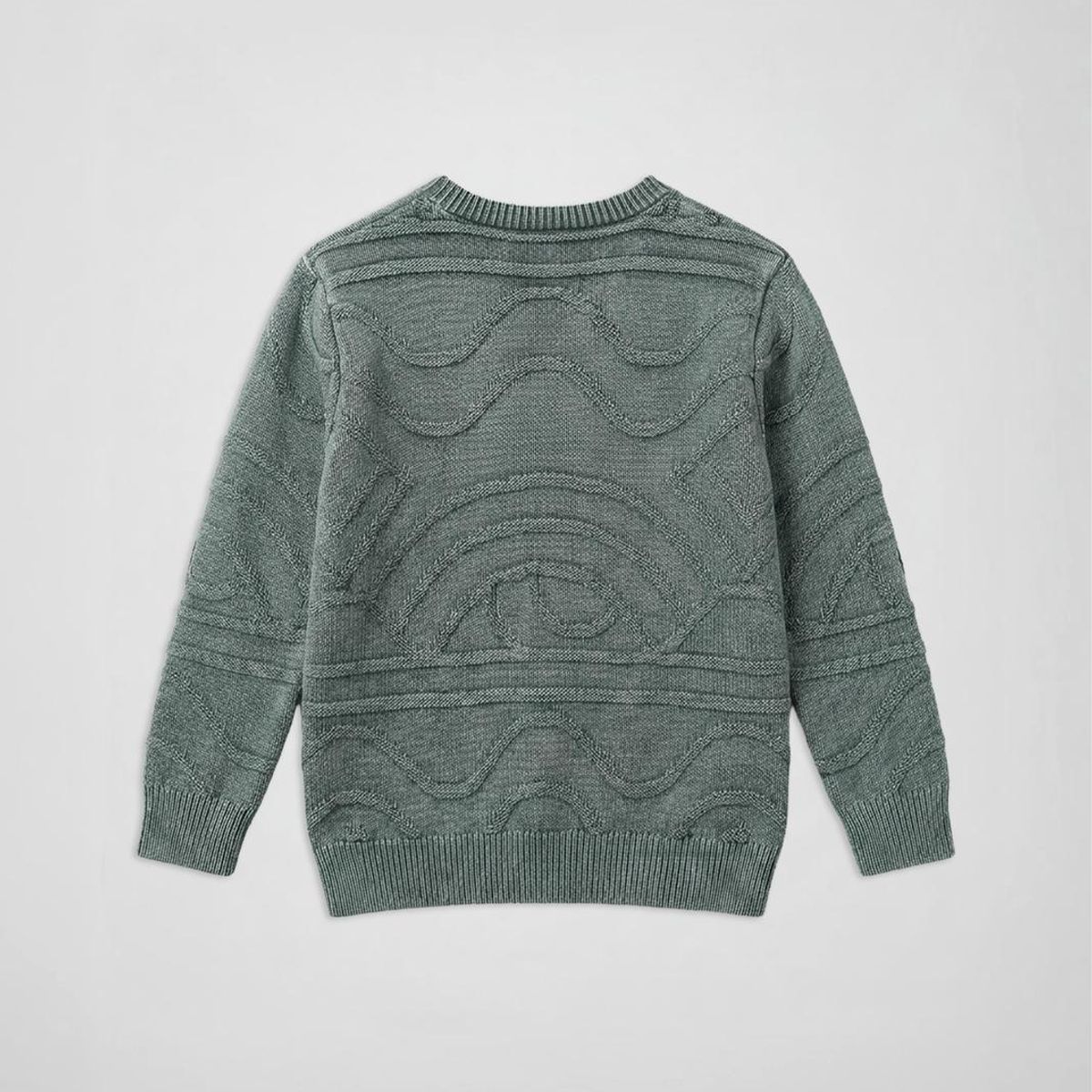 KAYA UNITE - Chaleco Tejido Cuello Redondo Jacquard Niños