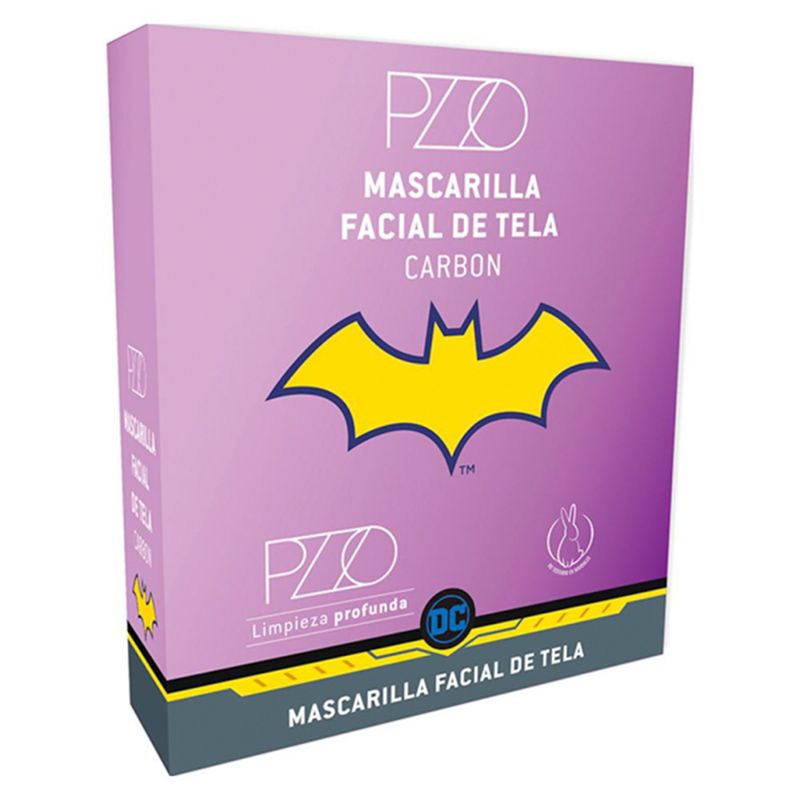 PETRIZZIO - Mascarilla Facial De Tela Batgirl Carbón 25 Ml Petrizzio