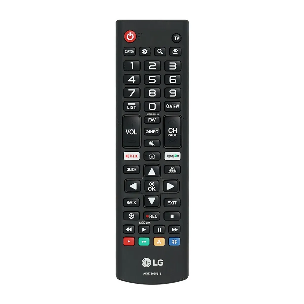 LG - Tienda Oficial - Control Remoto Smart TV Netflix - Amazon Prime