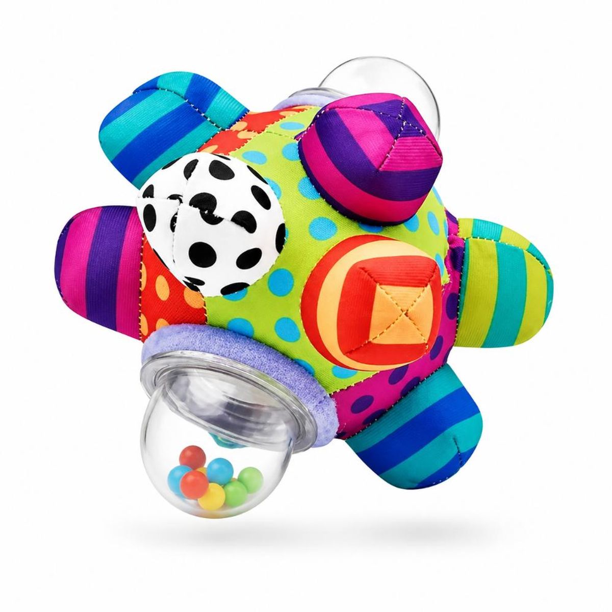 GENERICO - Pelota Sensorial Bebé Sonajero Estimulación Temprana