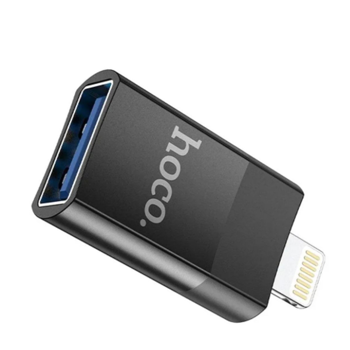 HOCO - Adaptador OTG Lightning a USB hembra UA17 Hoco