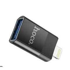 HOCO - Adaptador OTG Lightning a USB hembra UA17