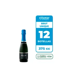 VIÑAMAR - 12x Espumante Brut Unique 375cc