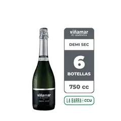 VIÑAMAR - 6x Espumante Demi Sec 750cc