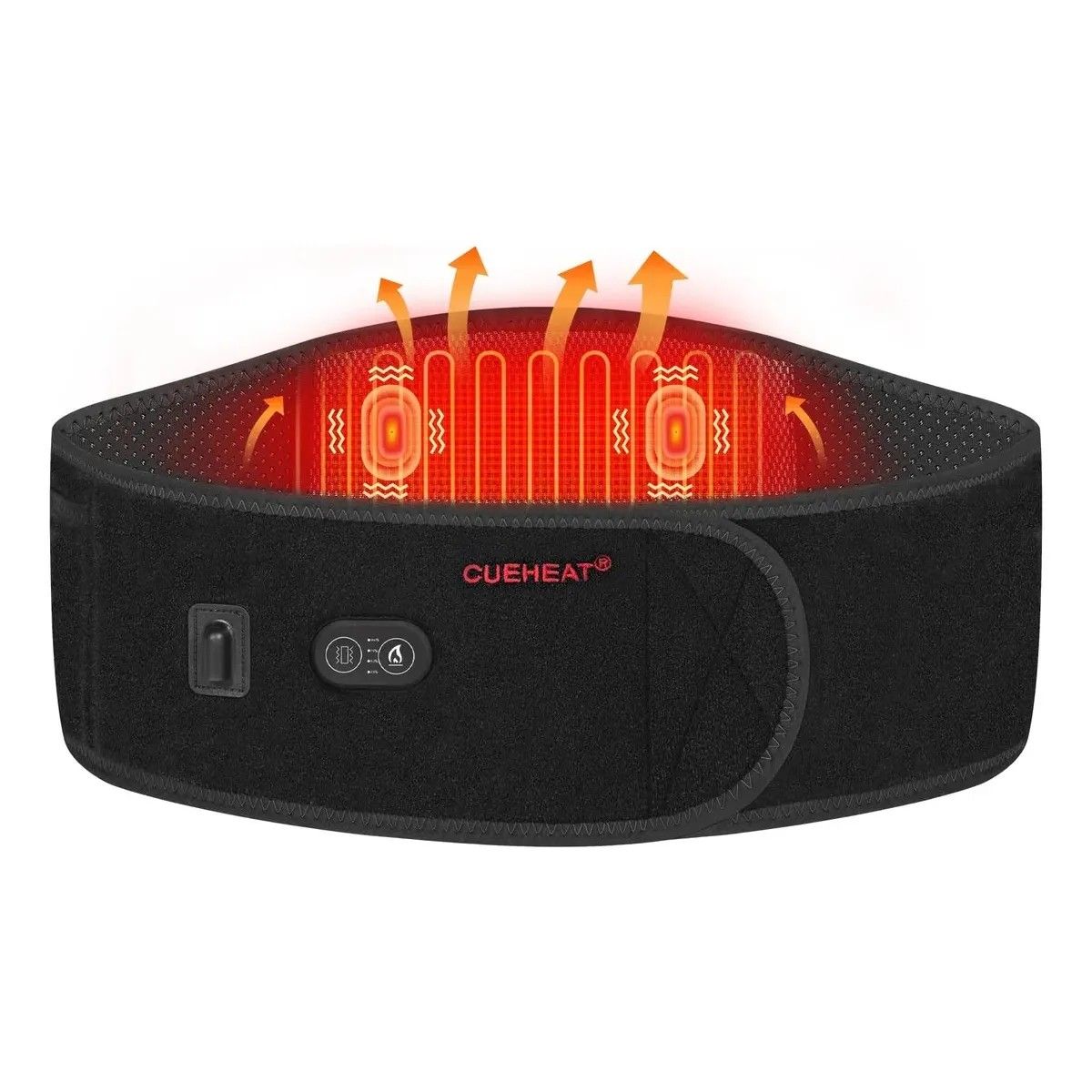MOVI - FAJA LUMBAR CON 3 NIVELESD E CALOR Y BOLSILLO PARA PONER GEL FRIO