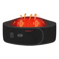 MOVI - FAJA LUMBAR CON 3 NIVELESD E CALOR Y BOLSILLO PARA PONER GEL FRIO