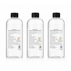 GENERICO - Resina Epóxica Cristal 3000ml Para Mesa de Rio Idea para Madera Ex 21 A+B